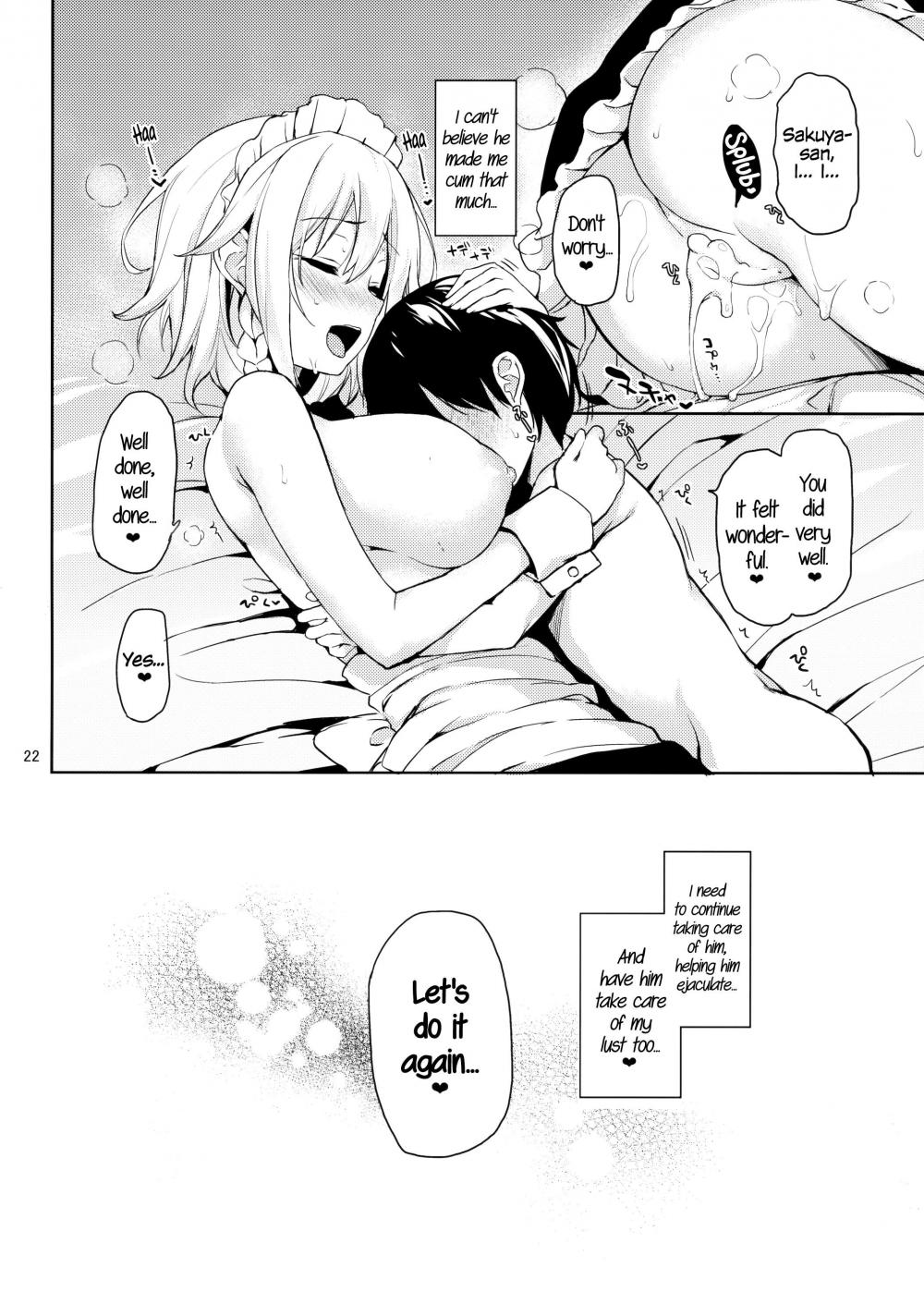 Hentai Manga Comic-Take Care of My Ejaculations Please, Sakuya-san!-Read-19